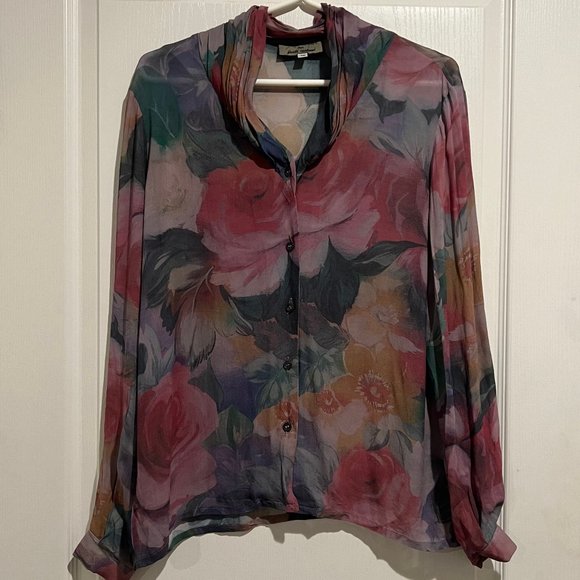 Floral Blouse - Picture 1 of 3